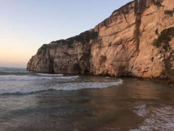 tramonto spiaggia Gargano